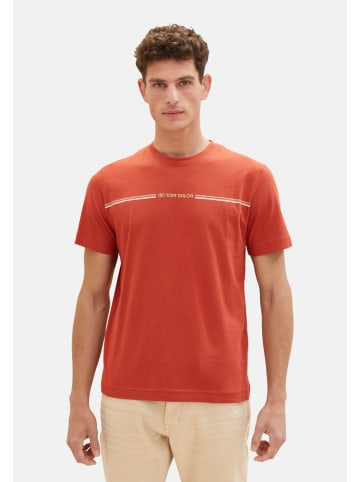 Tom Tailor T-Shirt in rot