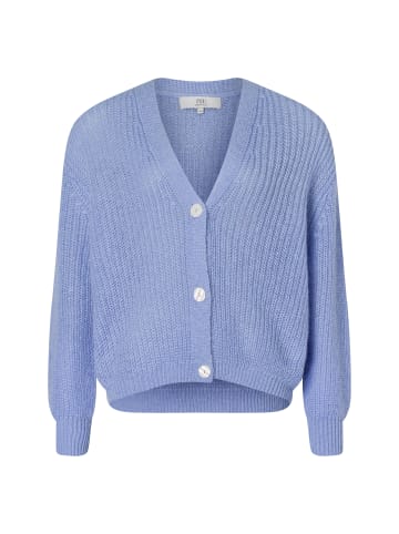 IPURI Strickjacke in blau - 0005