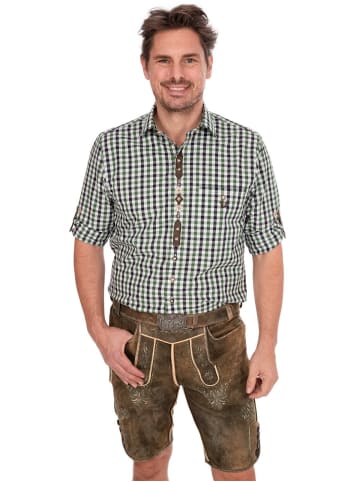 MADDOX Lederhose HERMANN in mittelbraun