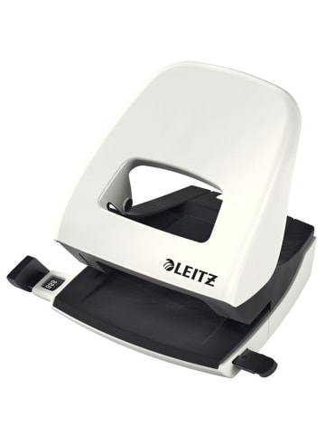 Leitz Locher 2,5mm mit Anschlagschiene perlweiß in Blisterverpackung