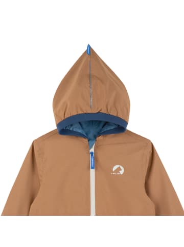 finkid Finkid Muutuva Wendbare Regenjacke Almond/Denim 140/150