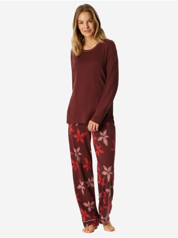 Schiesser Pyjama Comfort in burgund