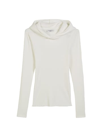 Marc O'Polo DENIM Kapuzen-Longsleeve regular in Silky White