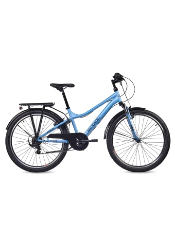 S'COOL Kinderfahrrad - troX 26 Zoll 6-Gang | ab 10 Jahre - Blue/Lime