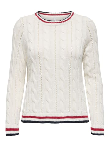 ONLY Strickpullover in Cloud Dancer