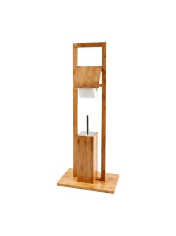 WC Garnitur in Natur - (B)36 x (H)82 x (T)21 cm