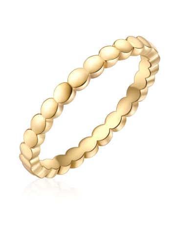 Glanzstücke München Ring aus Sterling Silber in gelbgold