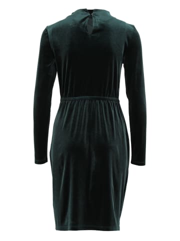 Zero  Samtkleid mit Stehkragen in Deep Ponderosa Pine
