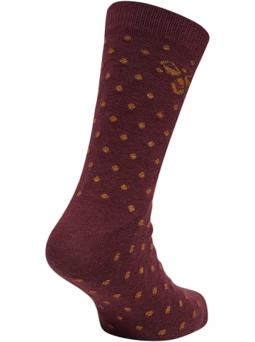 Hummel Socken Hmlalfie Sock 3-Pack in WINDSOR WINE