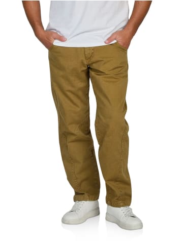 Jack & Jones Stoffhose / Chino JPSTKANE DALE TWISTED comfort/relaxed in Braun