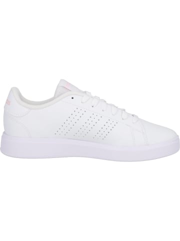 adidas Schnürschuhe in white/white/clear pink