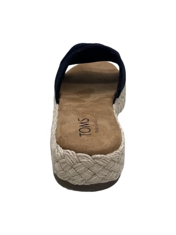 TOMS Espadrilles Pantoletten in Schwarz