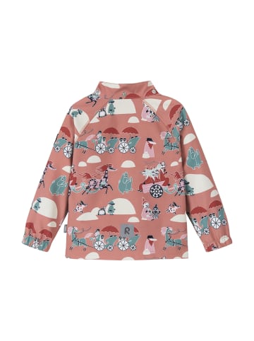 Reima Softshell Jacke " Moomin Vantti " in Rose blush