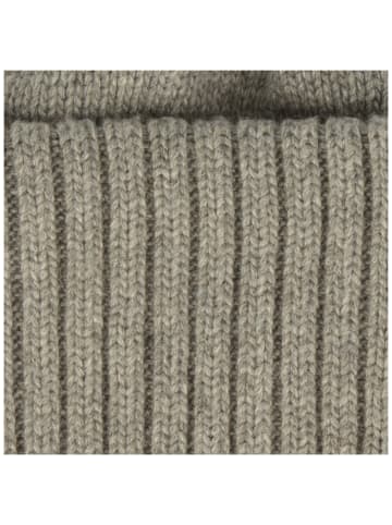 BREITER Strickmütze in grau
