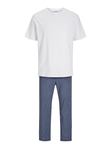 Jack & Jones 2er-Pack Schlafanzug Set in White
