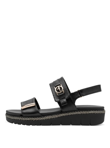 Tamaris Sandalette in schwarz