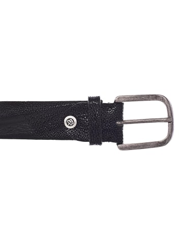 b.belt Gürtel Leder schwarz