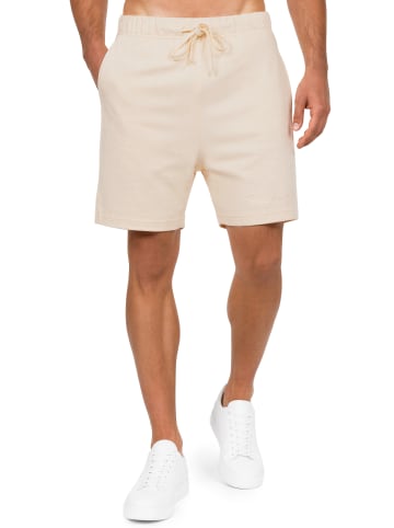 Reichstadt Herren Regular Fit Shorts Mid Waist in Eggshell White