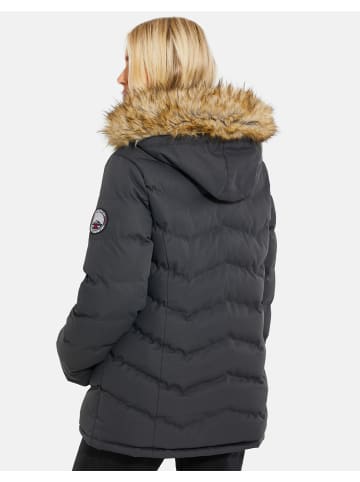 Threadbare Winterjacke THB Woodie Short Padded Coat in Grau