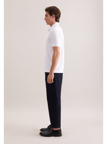 Seidensticker Polo Regular in Weiß