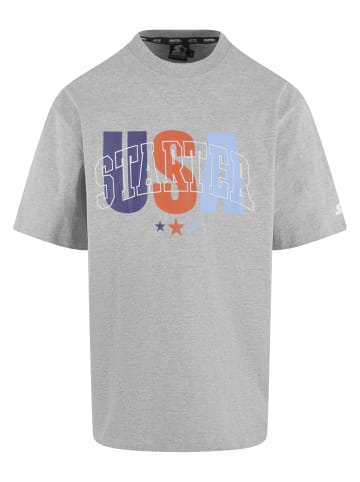 STARTER T-Shirts in heathergrey