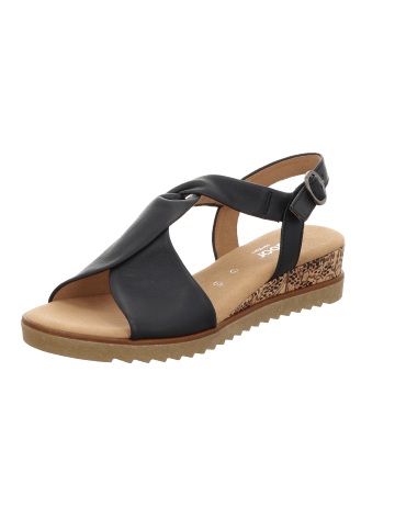 Gabor Comfort Sandaletten Bequem Abs Bis 40 Genua in oceankorkts/honi