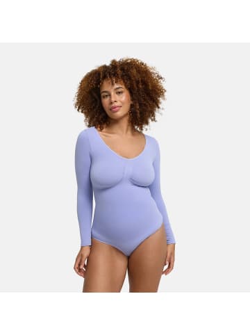 CFAB Figurformender Body mit String in Zartes Violett