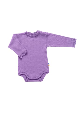 Joha Body langarm Merinowolle/Seide in purple