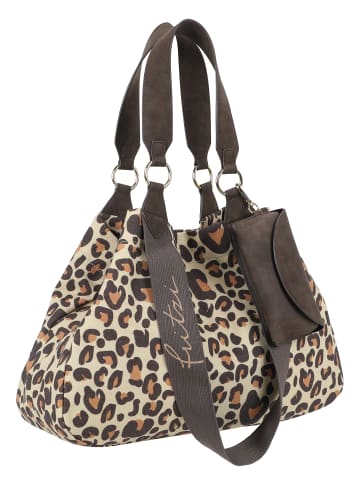 Fritzi aus Preußen Shopper Leo Camel in Beige-Braun
