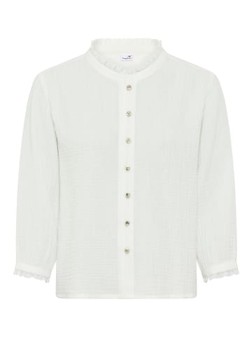 Kangaroos Rüschenbluse in Off-white