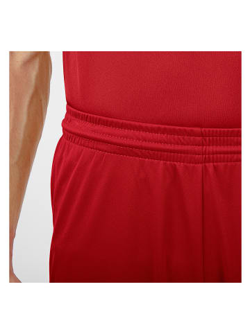 Jako Sporthose 2er-Set kurz Elastischer Bund Kordelzug in Rot-2