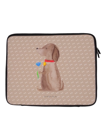 Mr. & Mrs. Panda Laptop Tasche Hund Blume ohne Spruch in Hundeglück