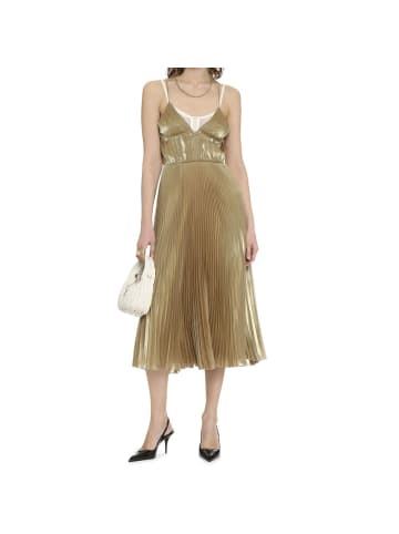 PRADA Gold Polyester Casual Kleid