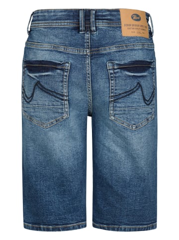 Petrol Industries Bullseye Regular Fit Jeansshorts SanFelipe in Blau