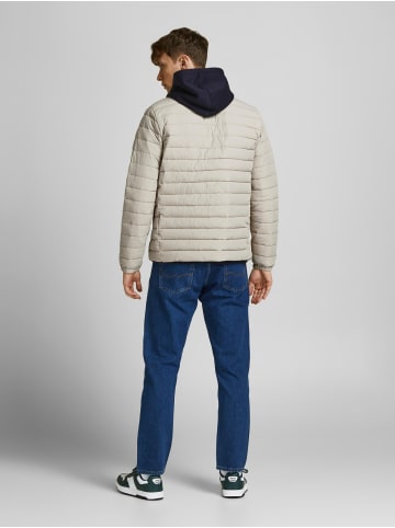 Jack & Jones Leichte Stepp Übergangsjacke Wattierter Blouson JJERECYCLE in Beige