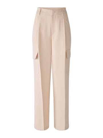 Oui Cargohose in Offwhite