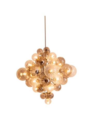 näve Pendelleuchte "SPHERE" in chrome - (L)75 cm x (B)75 cm x (H)120 cm