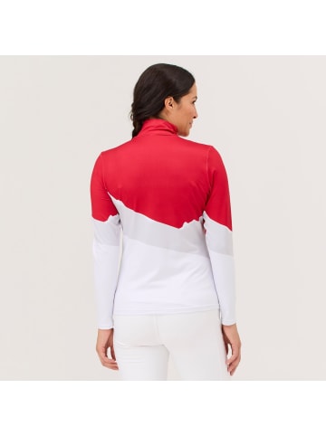 Krimson Klover Baselayer Back Country Top in racing red