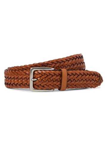 Monti Ledergürtel in cognac - 0001