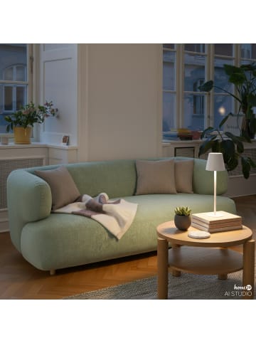 home24 Akku-Tischleuchte ALEA in Weiß