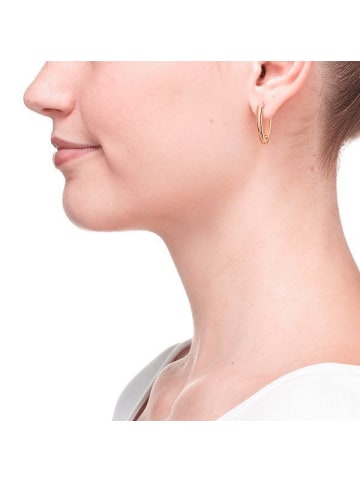Steel_Art Ohrringe Damen Lines rose goldfarben in rosegoldfarben