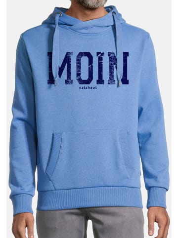 Salzhaut Hoodie HEFF - MOIN in Ocean Blue
