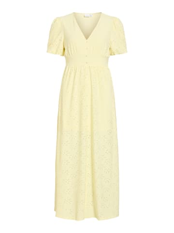Vila Maxikleid in Pastel Yellow1