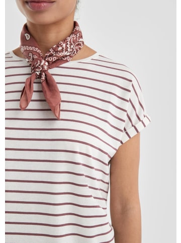 QS T-Shirt in 44G0_burgund