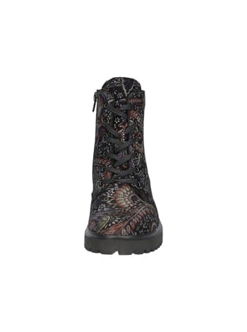 WALDLÄUFER Schnür-Stiefeletten für Damen in schwarz