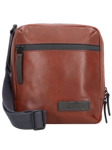 Jost Malmö Umhängetasche Leder 19 cm in cognac