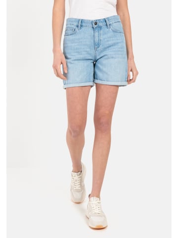 Camel Active Relaxed Fit Jeans Shorts in Hellblau