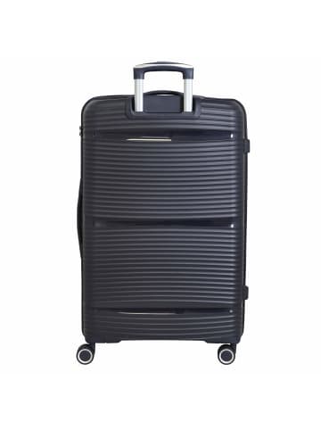 D&N Travel Line 4200 - 4-Rollen-Trolley L 77 cm (darkblue) in darkblue