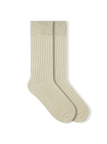 von Jungfeld Socken Merino in Ivory Cream