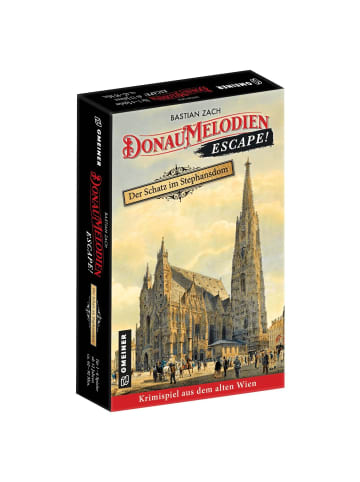 Gmeiner-Verlag Krimispiel Donaumelodien Escape - Der Schatz im Stephansdom in Bunt